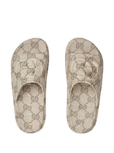 Bild in Galerie-Viewer laden, Gucci Pantoletten mit GG-Print